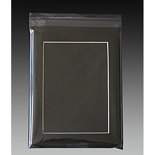 Framatic Modern Black 18x24 Frame w/ 12x18 Mat